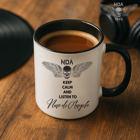NDA Keep Calm - Tasse zweifarbig