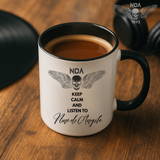 NDA Keep Calm - Tasse zweifarbig