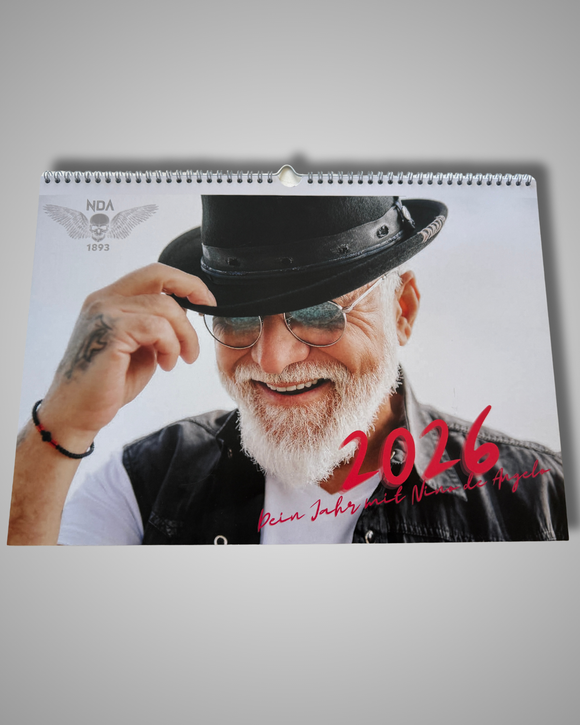 NDA Kalender 2026 – Handsigniert & limitiert - JETZT VORBESTELLEN -
