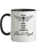 NDA Keep Calm - Tasse zweifarbig