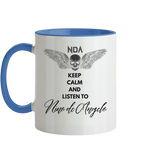 NDA Keep Calm - Tasse zweifarbig