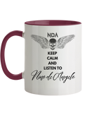NDA Keep Calm - Tasse zweifarbig