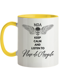 NDA Keep Calm - Tasse zweifarbig