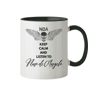 NDA Keep Calm - Tasse zweifarbig