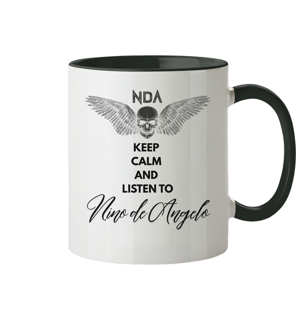 NDA Keep Calm - Tasse zweifarbig