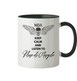 NDA Keep Calm - Tasse zweifarbig