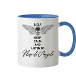 NDA Keep Calm - Tasse zweifarbig